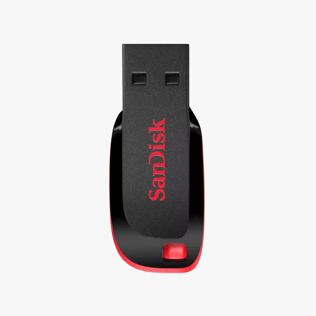 Pendrive Sandisk Cruzer Blade 128gb 2.0 Preto E Vermelho Usb - Imagem 3